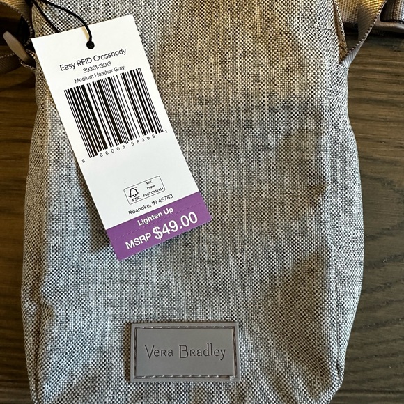 Vera Bradley Reactive Easy RFID Crossbody Bag NWT - Picture 4 of 6